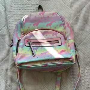 Pastel Unicorn Print Women's Bag